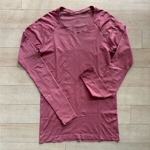 Lululemon Swiftly Tech Long Sleeve 2.0 - Cherry Tint - Size 8